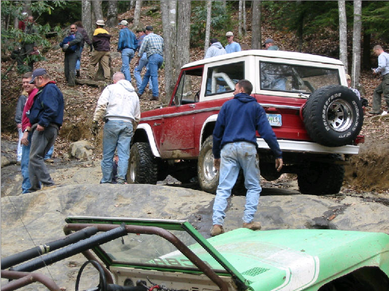 Bronco on Slickrock